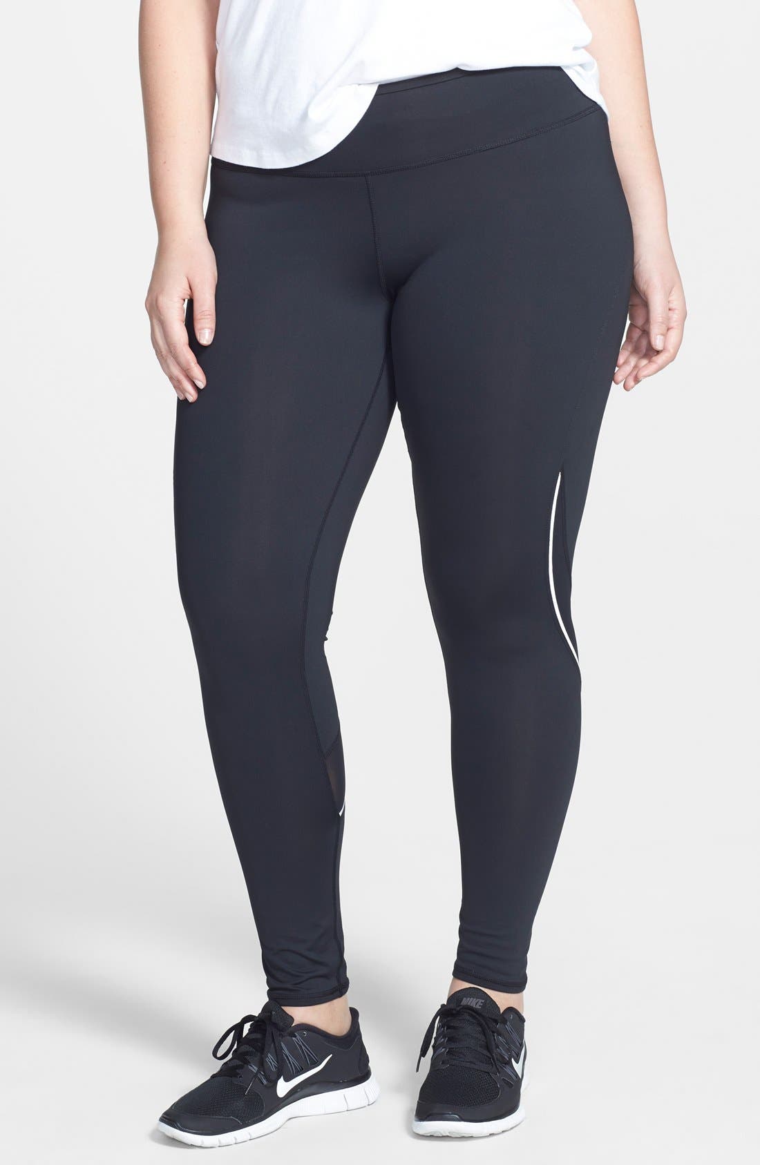 Zella 'Perfect Run' Running Tights (Plus Size) Nordstrom