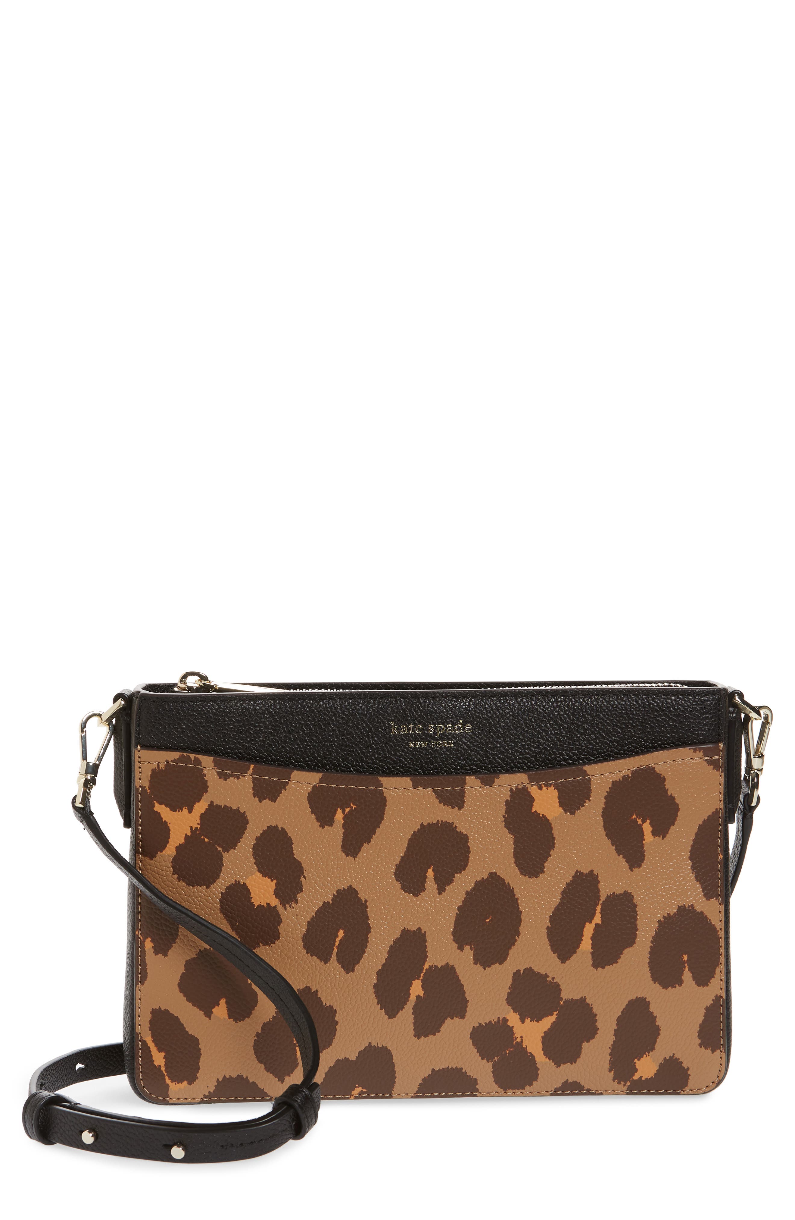 kate spade leopard print wallet