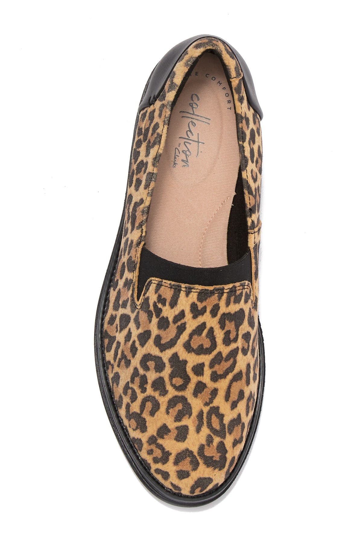 clarks leopard slipper