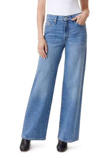 Shop Habitual Denver High Rise Wide Leg Jeans In Sky