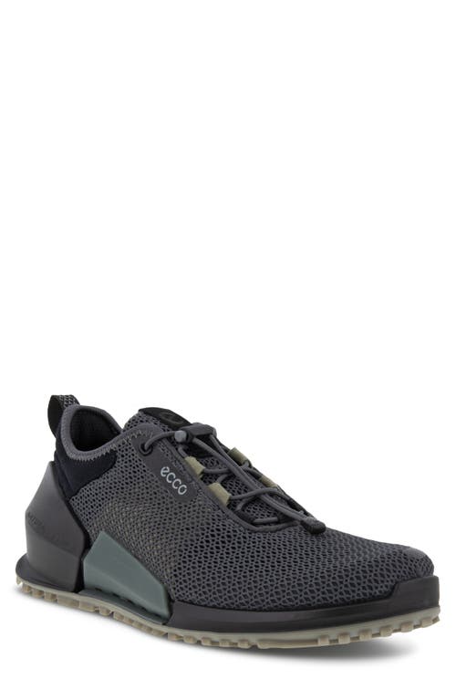 Ecco Biom 2.0 Breathru Sneaker In Magnet/black/vetiver