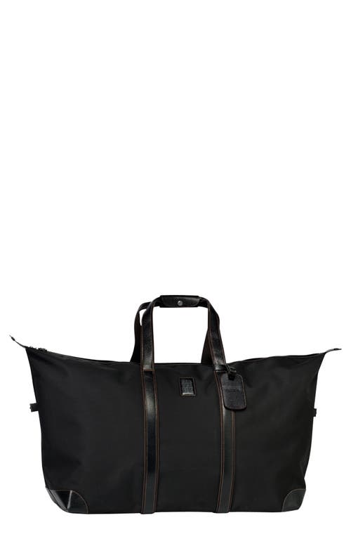 Longchamp Boxford Canvas & Leather Travel Bag in Black at Nordstrom