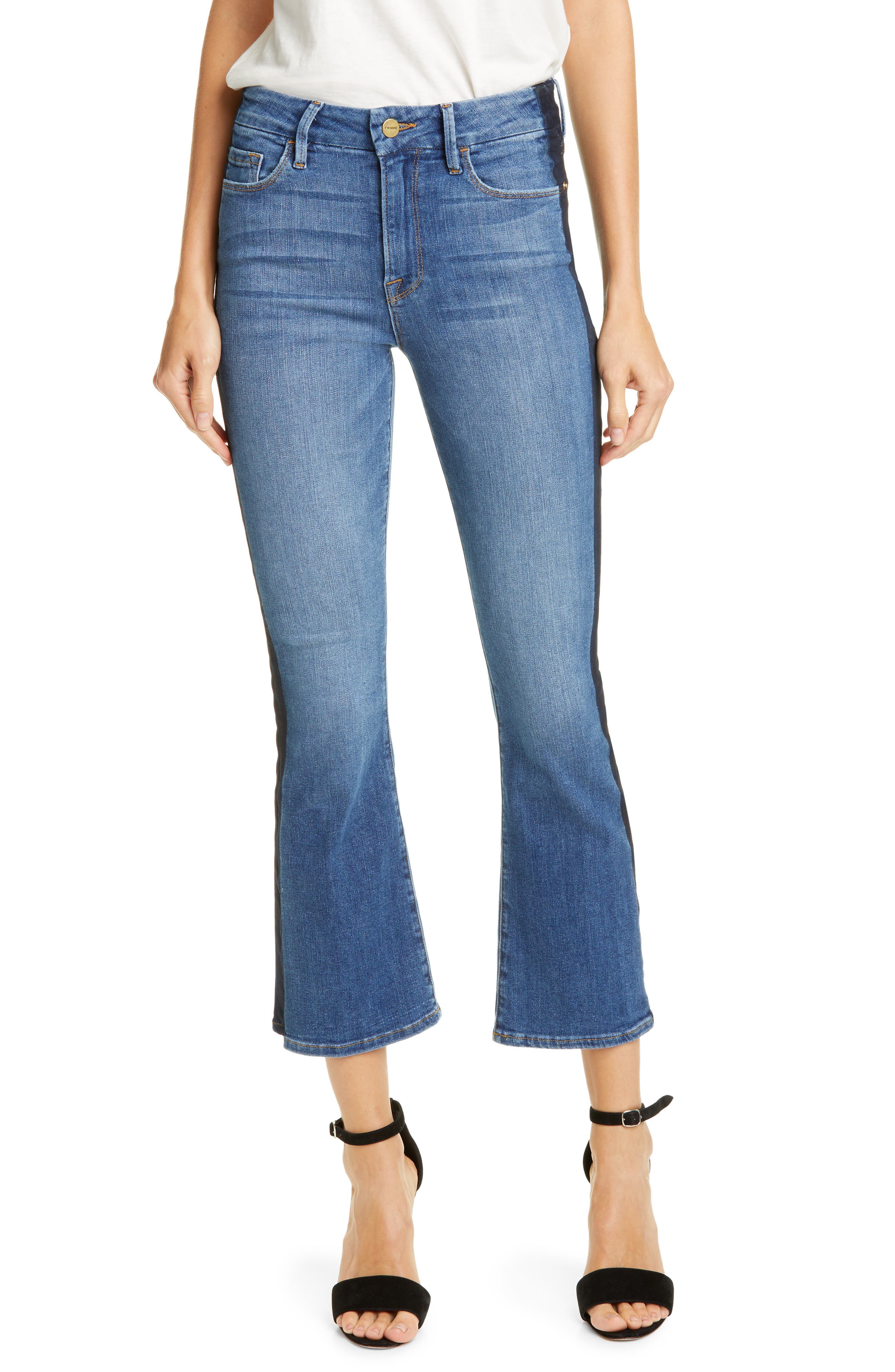 FRAME Le Crop Mini Boot Jeans (Kenya) Nordstrom