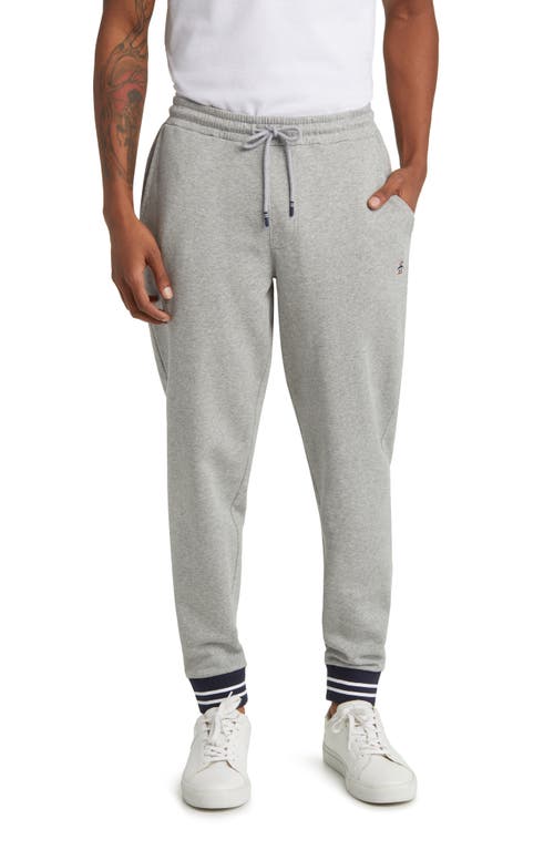 Slim Fit Fleece Joggers in Rain Heather