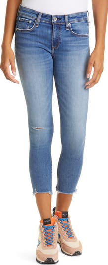 Rag and bone raw 2025 hem jeans