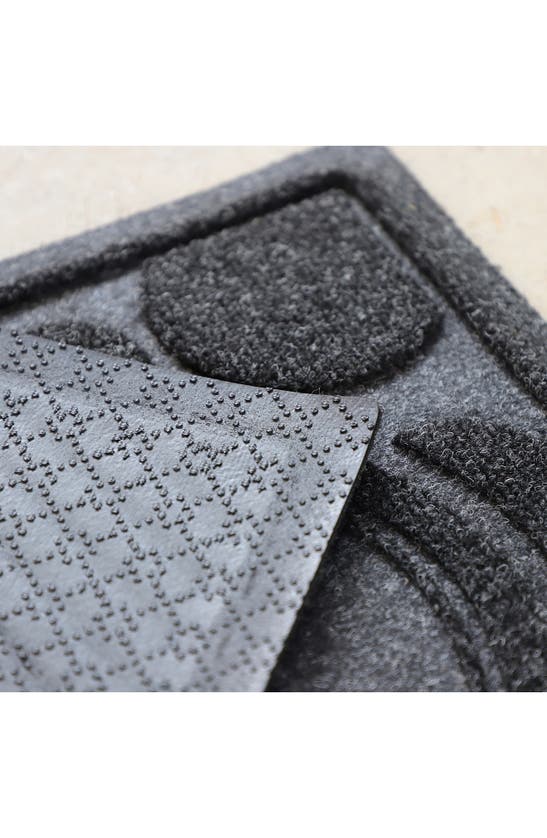 Shop Bungalow Flooring Pet Bow Mat In Charcoal