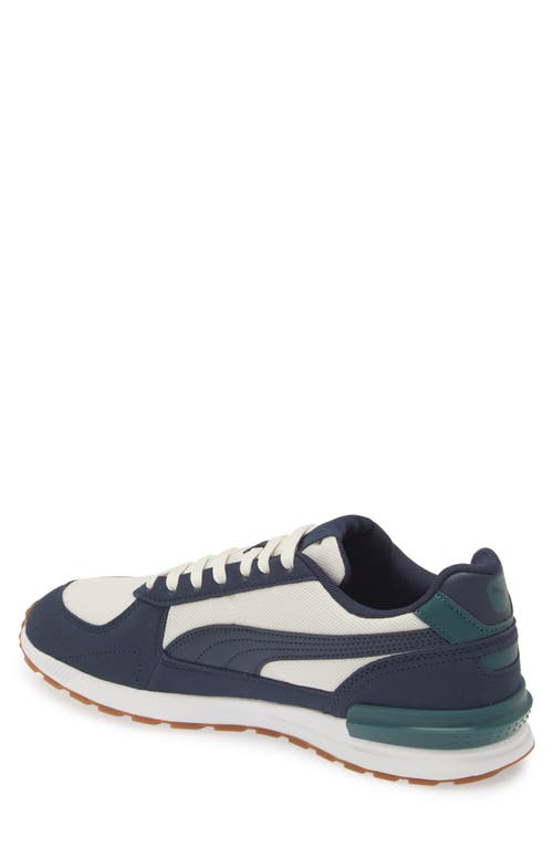 Puma Graviton Running Shoe In Vapor Gray-club Navy-dk Myrtle