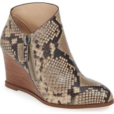 1.state Kaleb Wedge Bootie- Grey