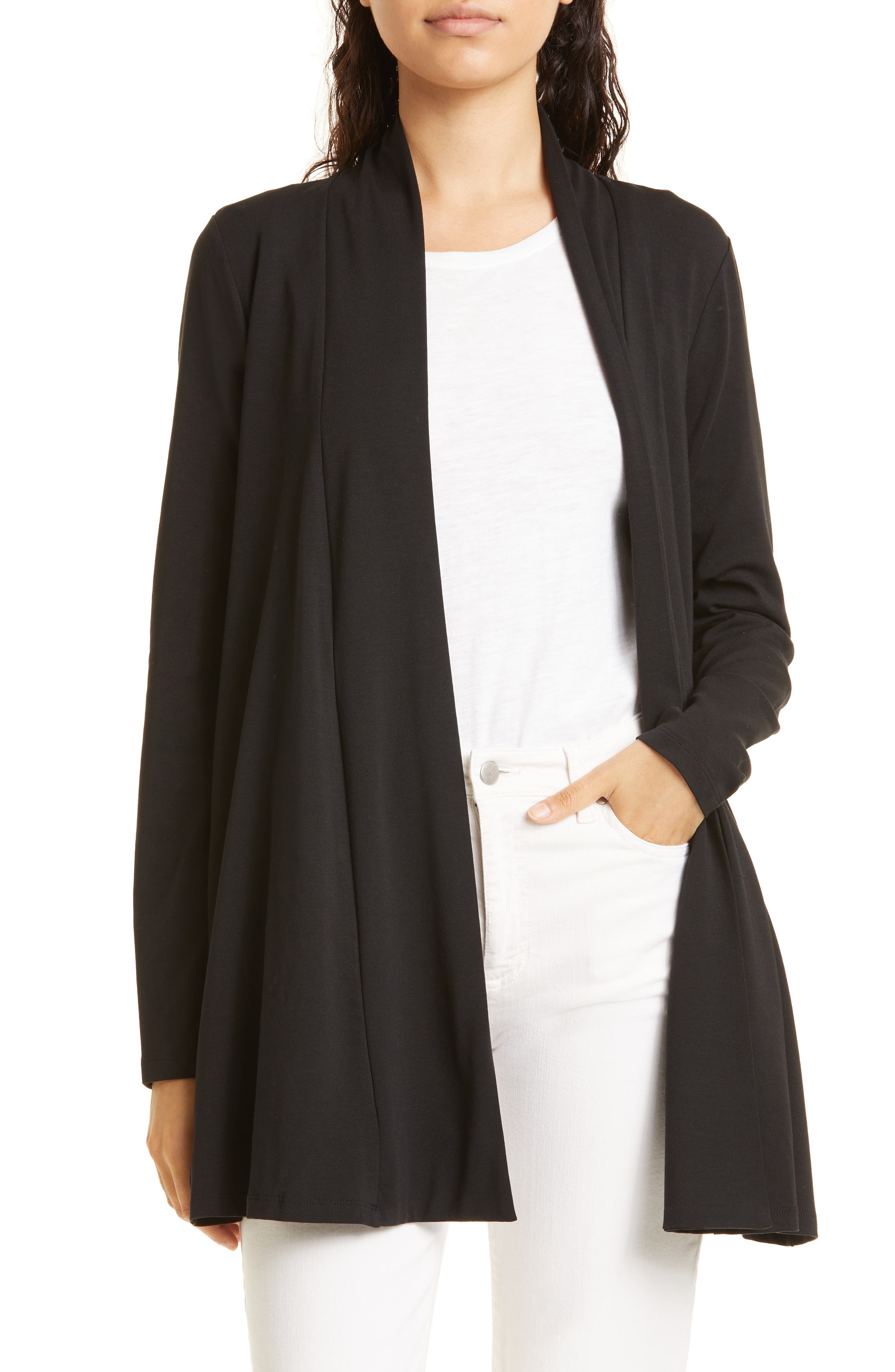 Eileen Fisher Stretch Jersey Long 