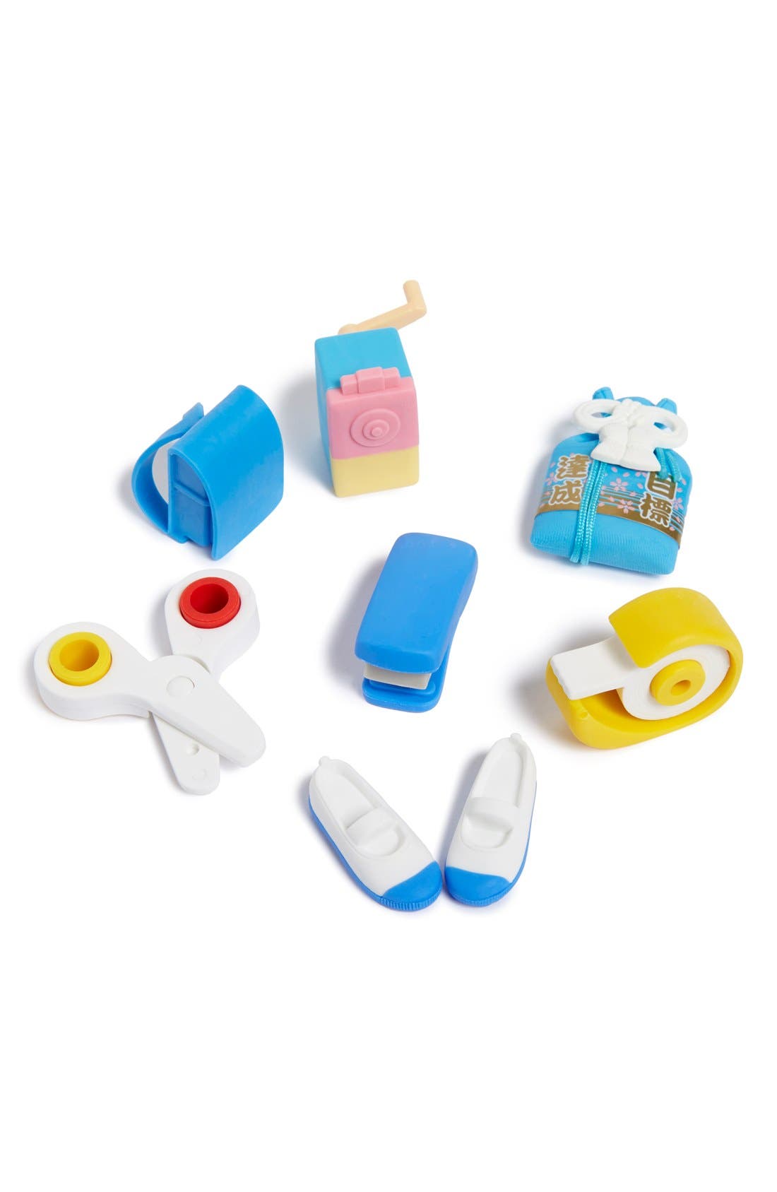 BC Mini 'School Supply' Novelty Erasers (Set of 8) Nordstrom