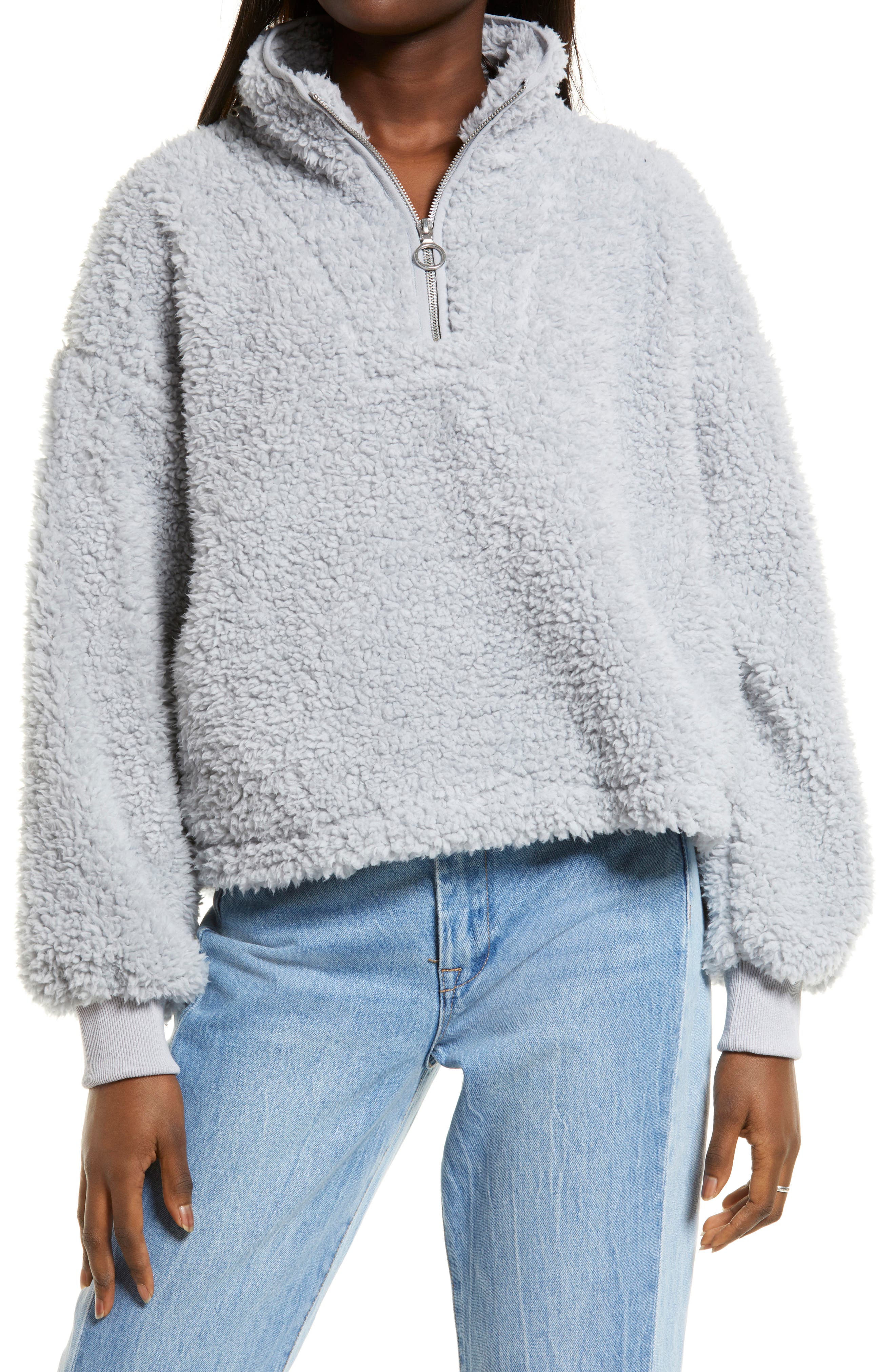 sherpa pullover nordstrom rack