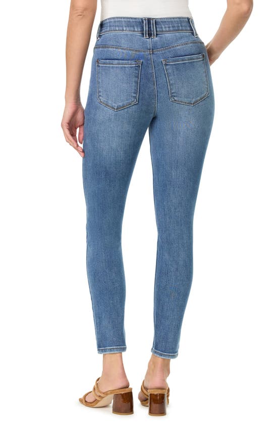 Shop Curve Appeal Nicki High Waist Ankle Skinny Jeans In Capri