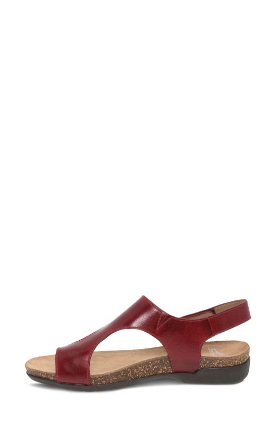 Shop Dansko Reece Sandal In Cinnabar