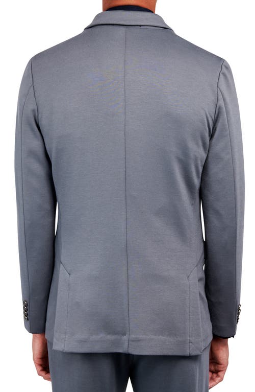 Brooklyn Brigade Slim Fit Performance Knit Sport Coat In Smoke