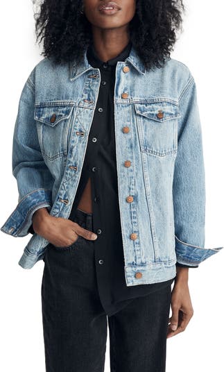 The Oversize Trucker Jean Jacket