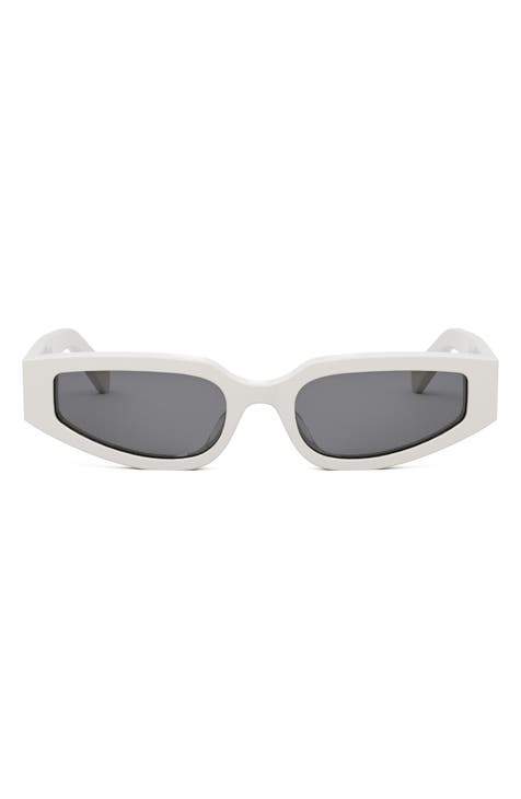 P4243 Vintage Sunglasses Women Cat Eye Fashion Chain Sunglasses