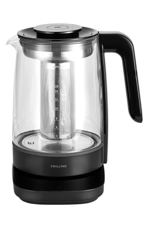 Shop Zwilling Enfinigy Electric Glass Kettle In Black