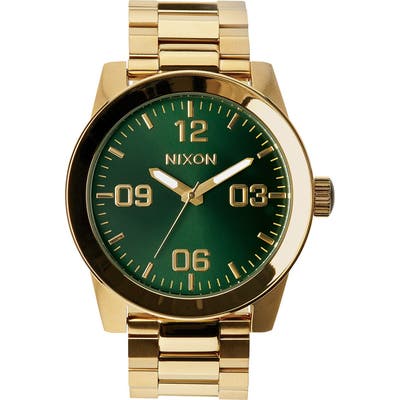 Nixon The Corporal Bracelet Watch, 4m