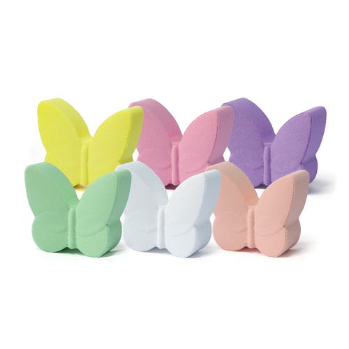 Pursonic Aromatherapy Butterflies Bath Bombs 6 Pack In Multi Color