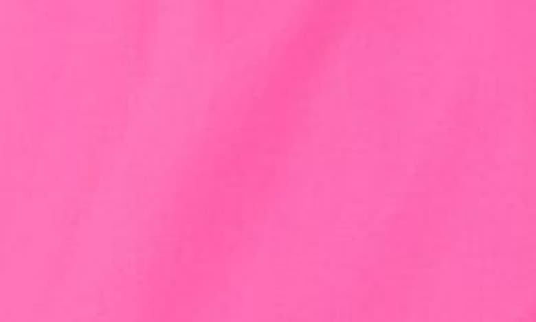 Shop Wayf Puff Sleeve Side Cutout Minidress In Hot Pink
