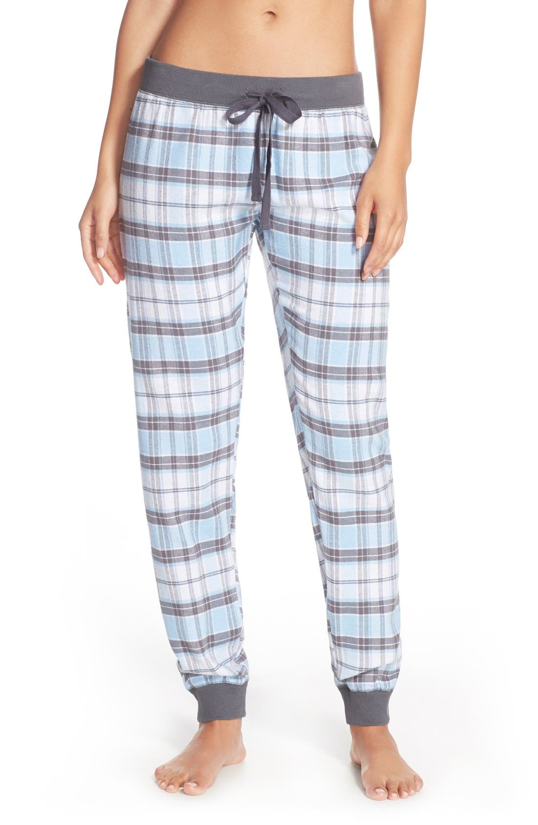 PJ Salvage Plaid Flannel Pants Nordstrom
