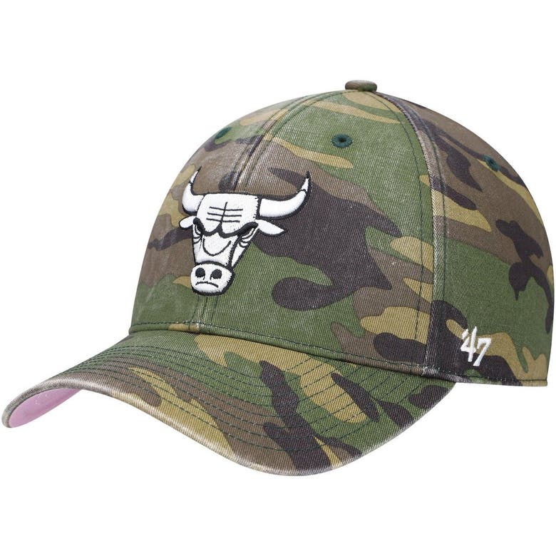 47 '47 CAMO CHICAGO BULLS LEGEND MVP SNAPBACK HAT