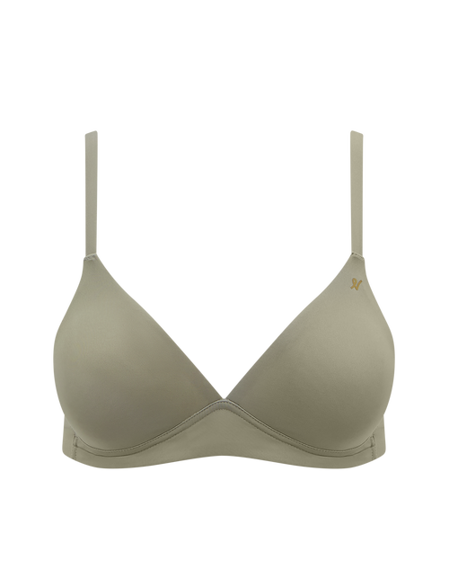 Nudea The Stretch Easy Does It Bralette In Sage Green