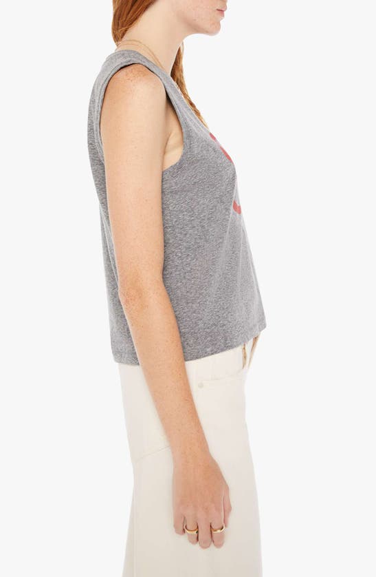 Shop Mother The Strong & Silent Type Graphic Tank In Chill Out