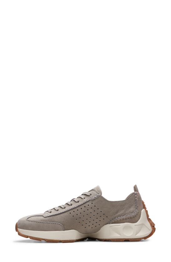 Clarks Craft Speed Sneaker In Stone Nubuck