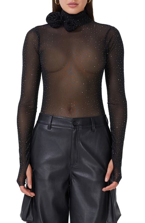 Women's Black Night Out & Party Tops