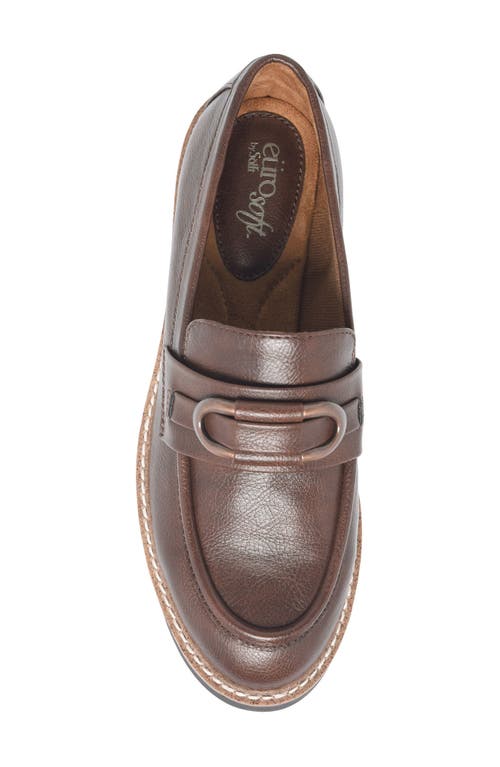 Eurosoft Lola Bit Loafer In Brown