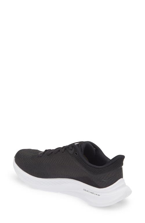 Hoka Solimar Running Shoe In Black/white