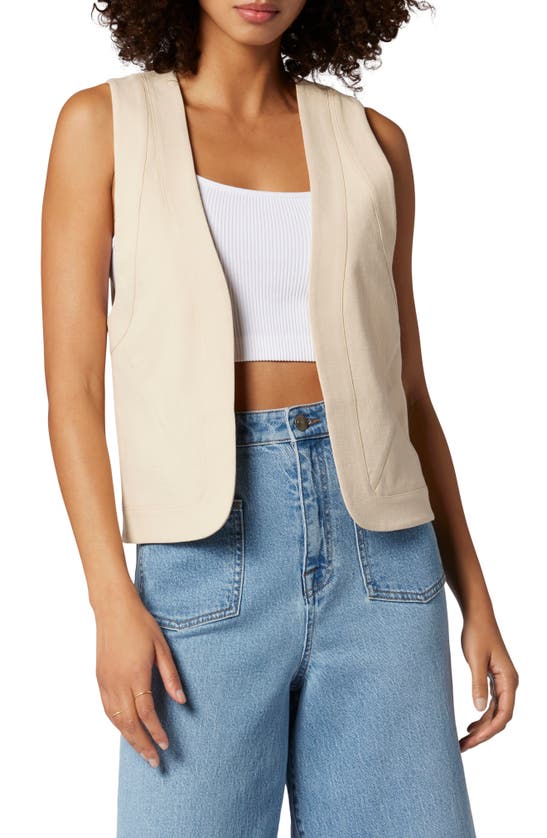 Shop Joie Raine Vest In Bleached Sand