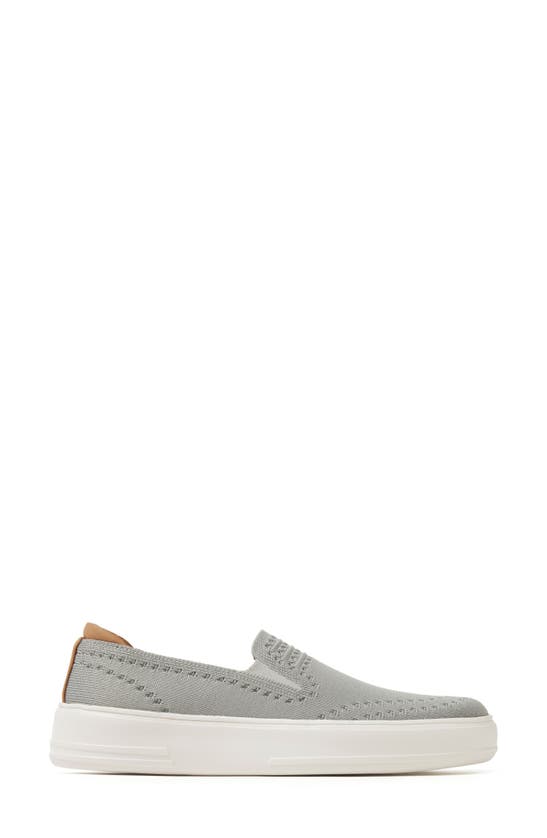 Shop Dearfoams Sophie Knit Slip-on Sneaker In Light Grey