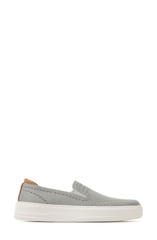 Original Comfort By Dearfoams Sophie Knit Slip-on Sneaker In Light Grey