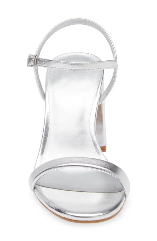 Bp. Lexy Sandal In Silver Metallic