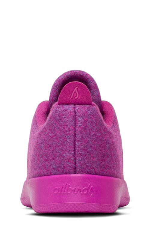 Shop Allbirds Kids' Wool Runner Sneaker In Bloom Pink/bloom Pink