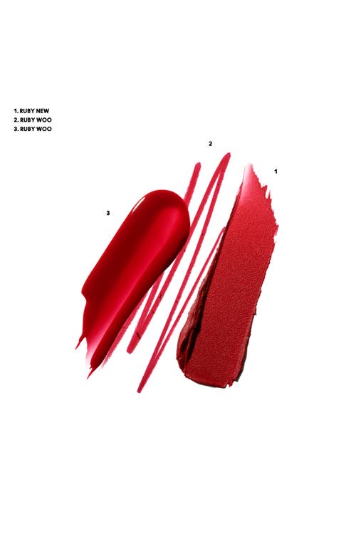 Mac Cosmetics Lip Kit 3-piece Set (nordstrom Exclusive) $73 Value In Ruby Woo