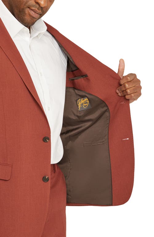 Shop Johnny Bigg Moore Hyper Stretch Sport Coat In Rust