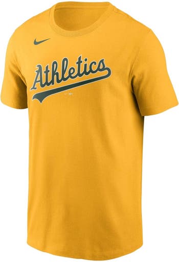 Men's Oakland Athletics Nike Gold Alternate Replica Team Jersey