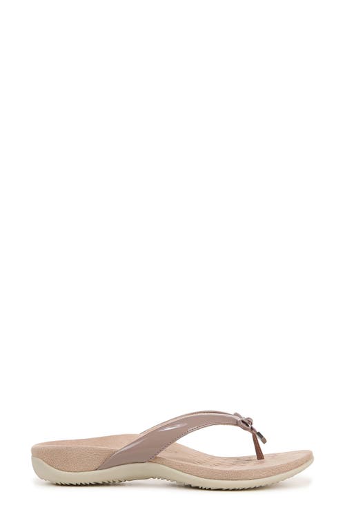 Shop Vionic Bella Ii Flip Flop In Magnolia Dusk