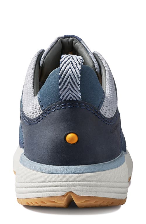 Samuel Hubbard Camino Water Resistant Walking Shoe In Navy Nubuck