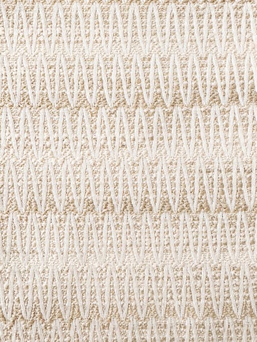 Anaya Summer Twist Indoor Outdoor Table Runner In Beige