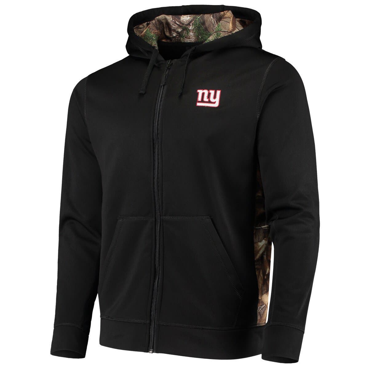 DUNBROOKE Men's Dunbrooke Black/Realtree Camo New York Giants Decoy ...