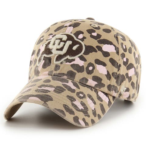 47 Women's Buffalo Bills Bagheera Khaki Clean Up Adjustable Hat