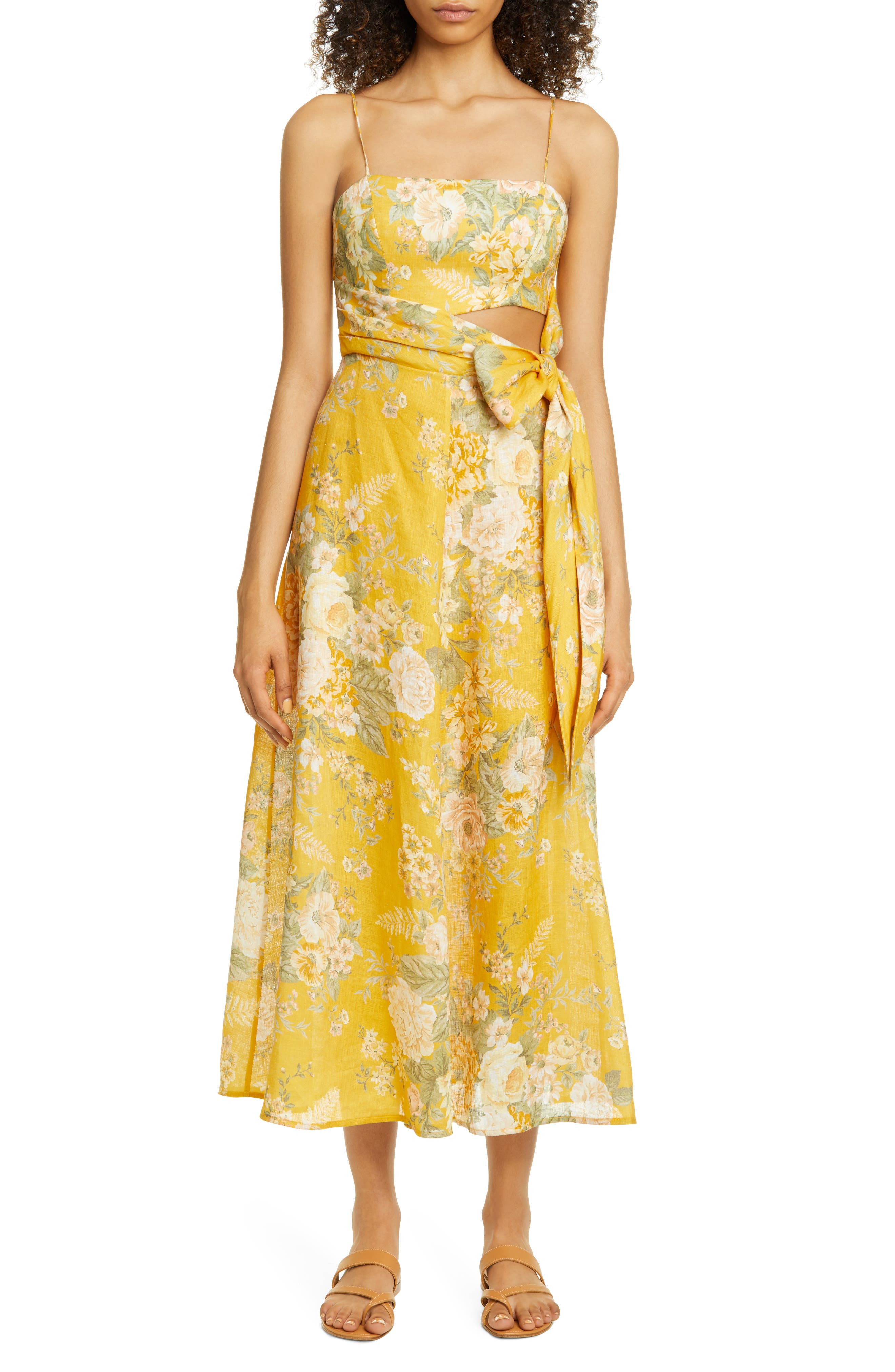 yellow dress nordstrom