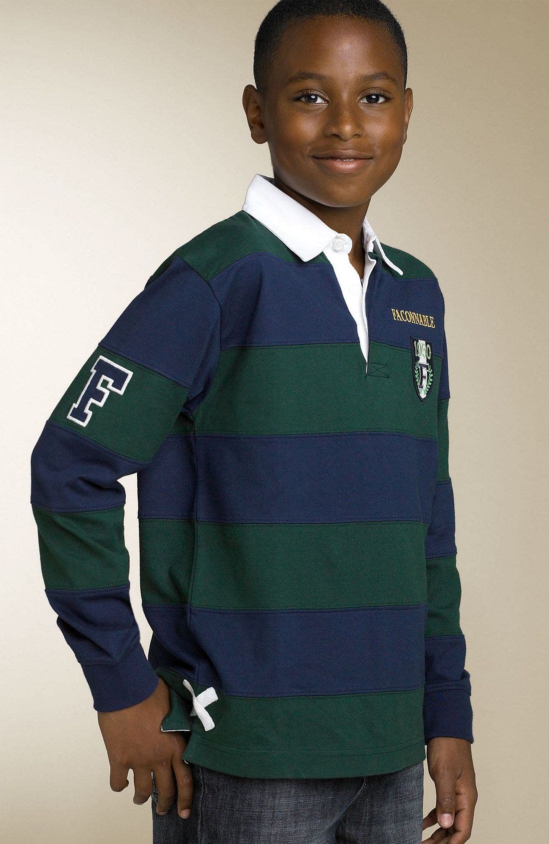Façonnable Rugby Shirt (Big Boys) Nordstrom