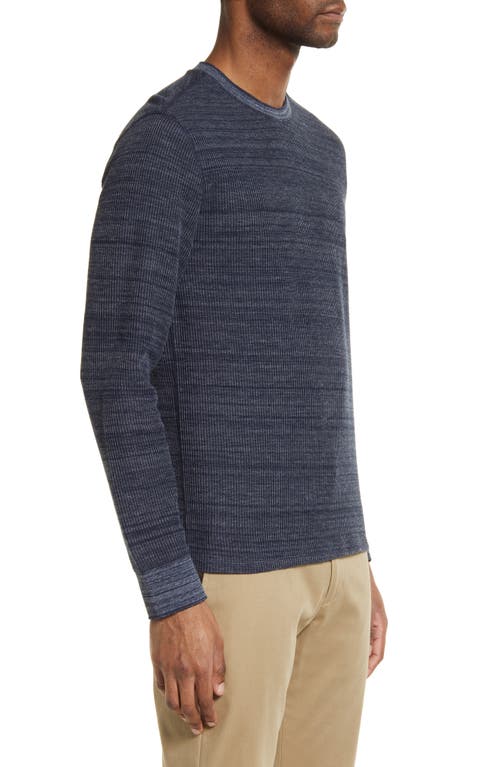 Vince Thermal Long Sleeve T-shirt In H Coastal/coastal