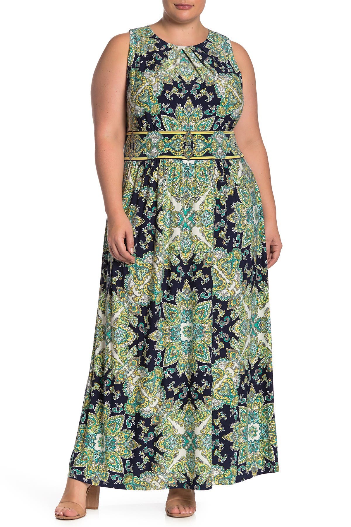 plus size jersey maxi dress
