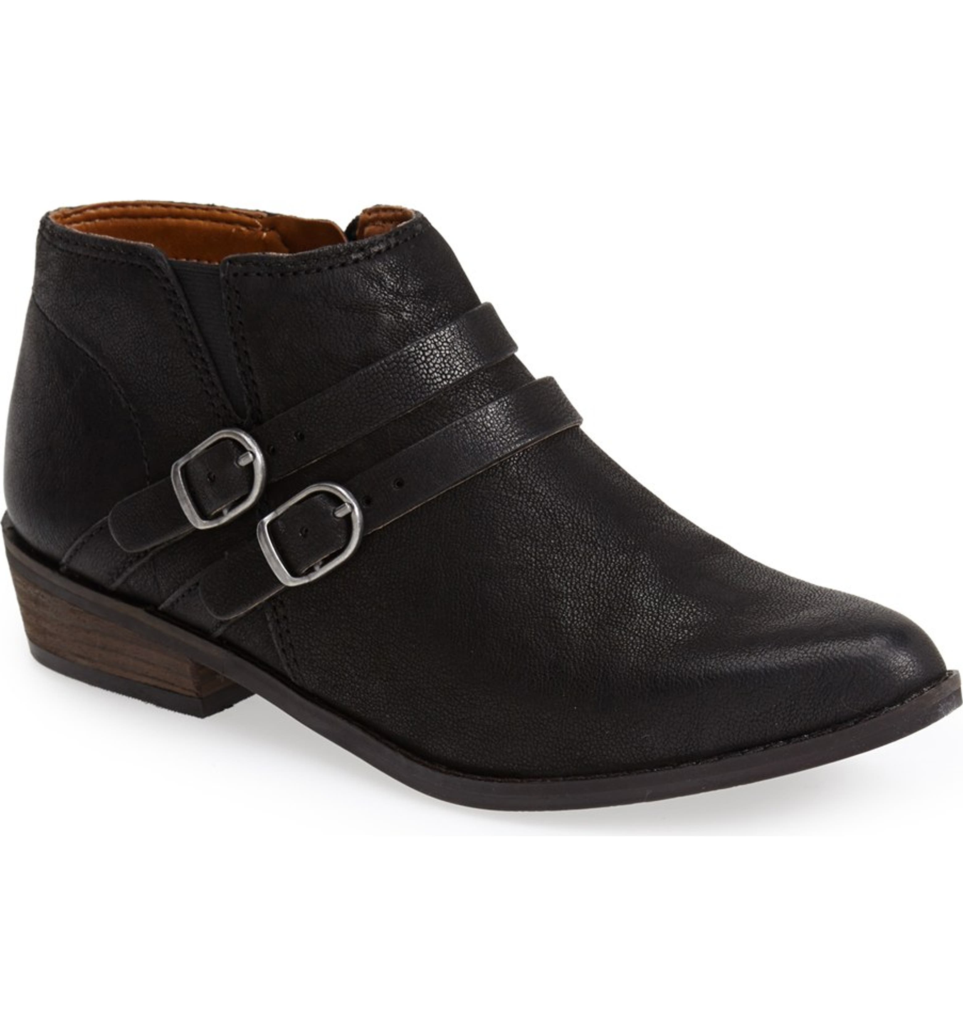 Lucky Brand 'Jofeen' Leather Bootie (Women) | Nordstrom
